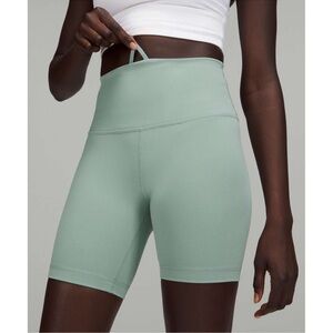 Lululemon Athletica Sage Green Bike Shorts